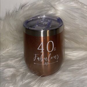 40 & Fabulous Insulated Tumbler